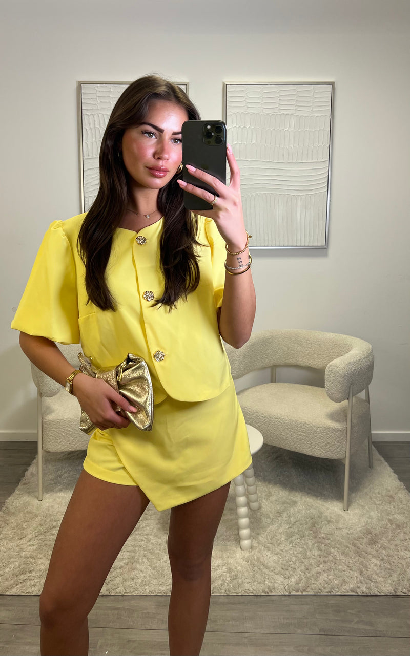 Romy Top - Yellow