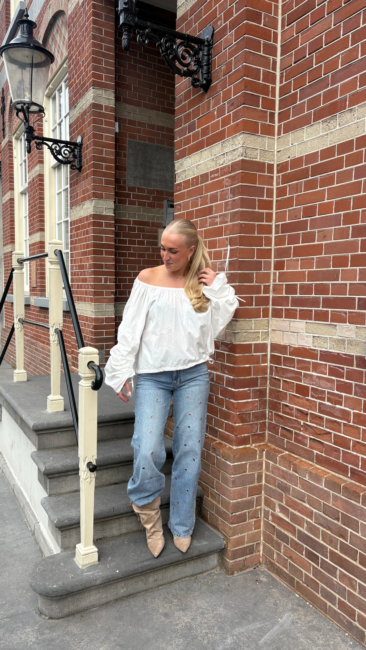 Ella Blouse - Wit