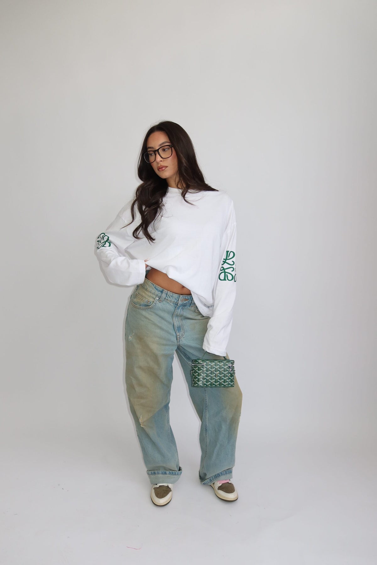 The Monogram Longsleeve - Wit