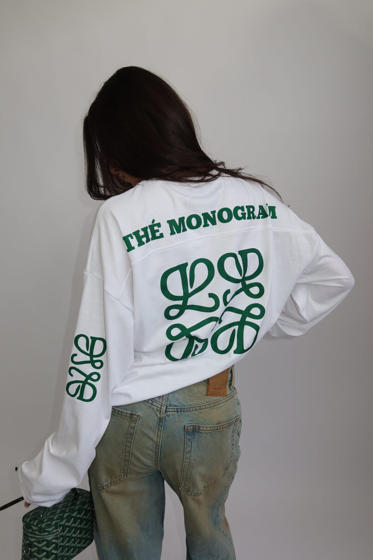 The Monogram Longsleeve - Wit