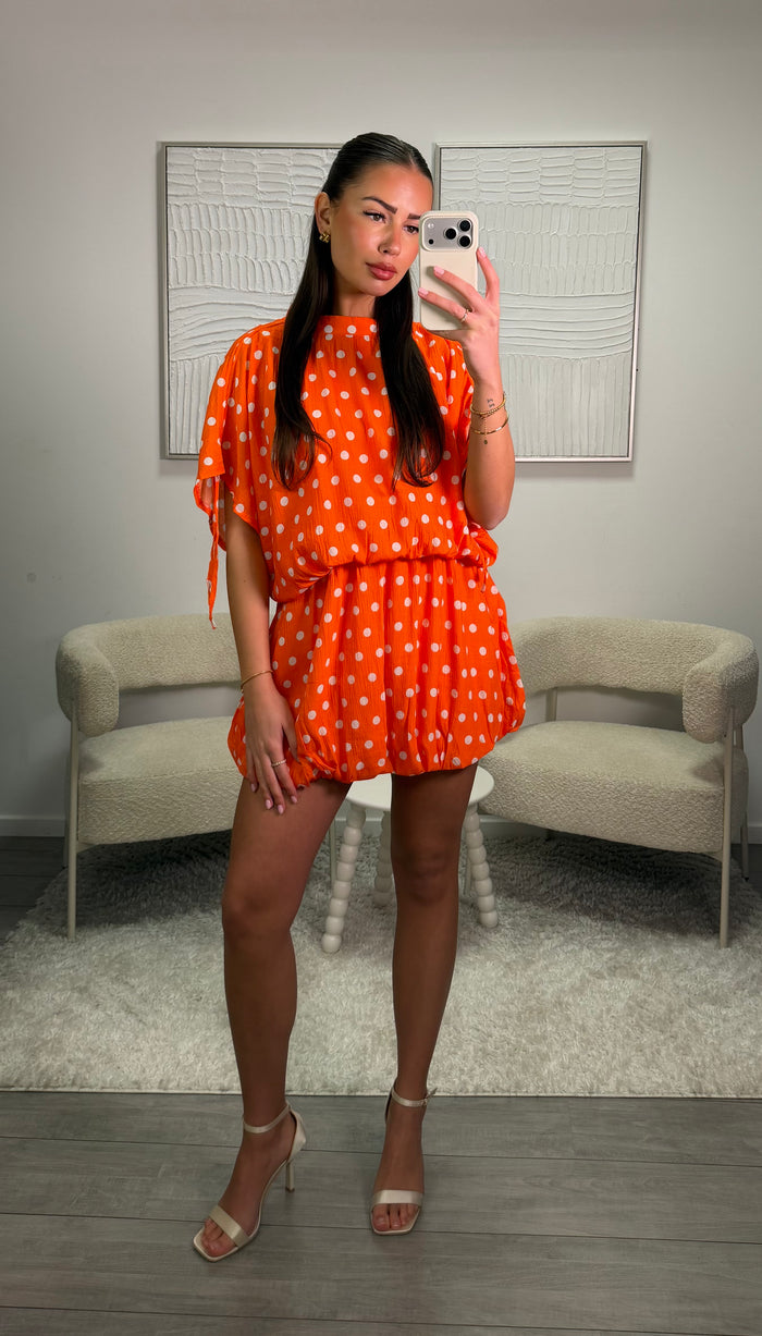 Feline Jurk - Oranje