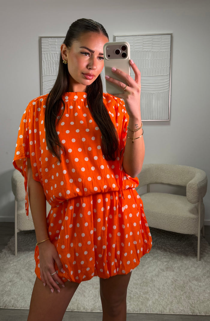 Feline Jurk - Oranje