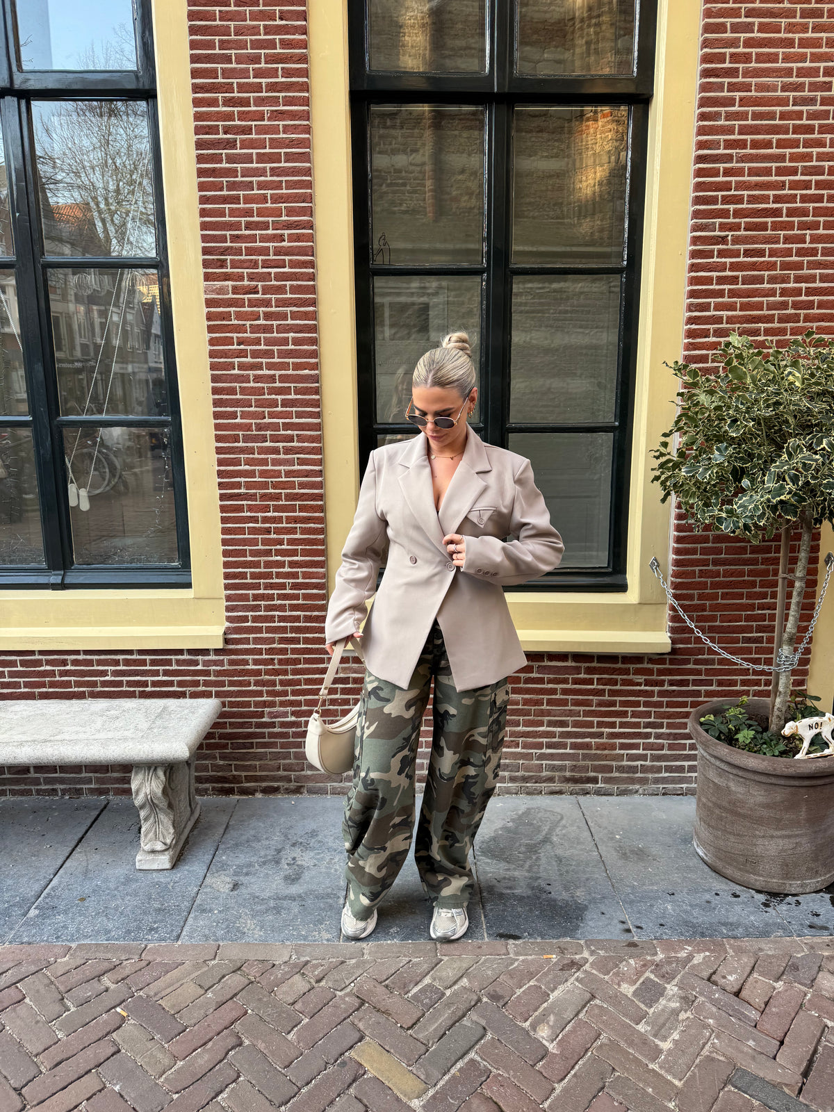 Camouflage Jeans - Groen