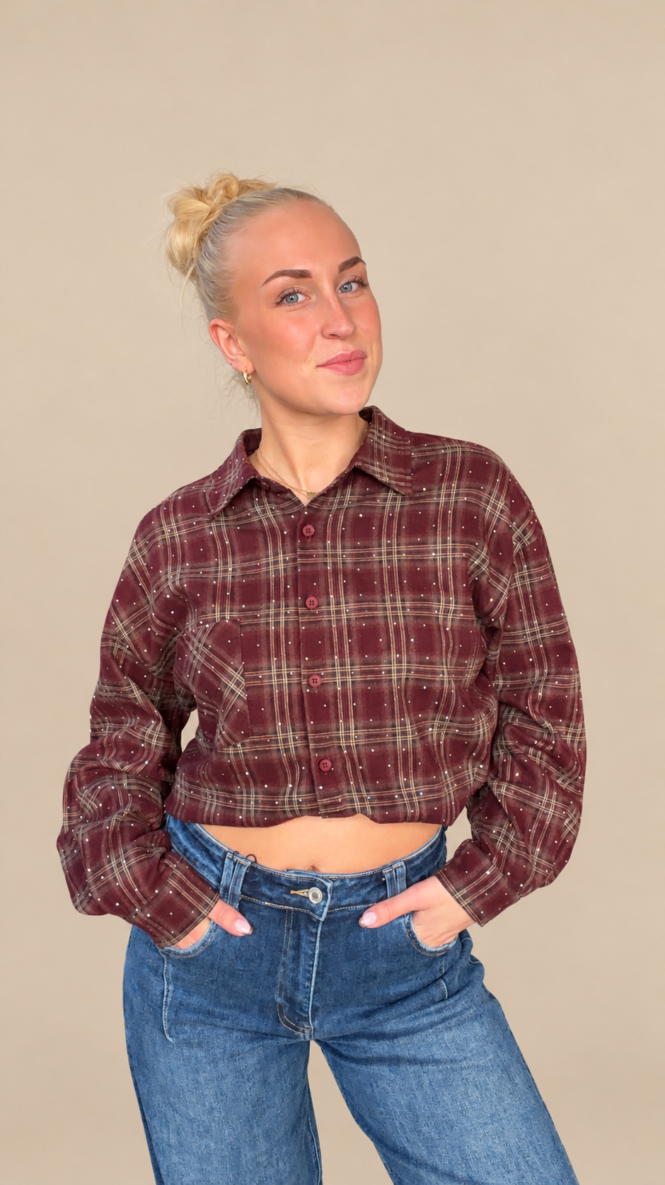 Zen Blouse - Bordeaux