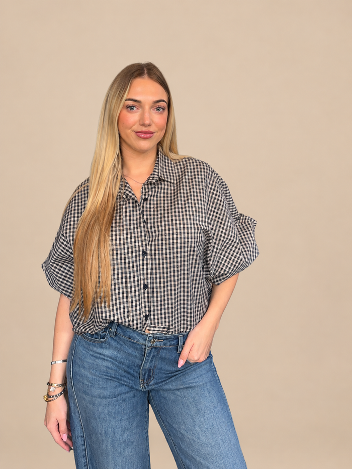 Ninthe Blouse - Blauw