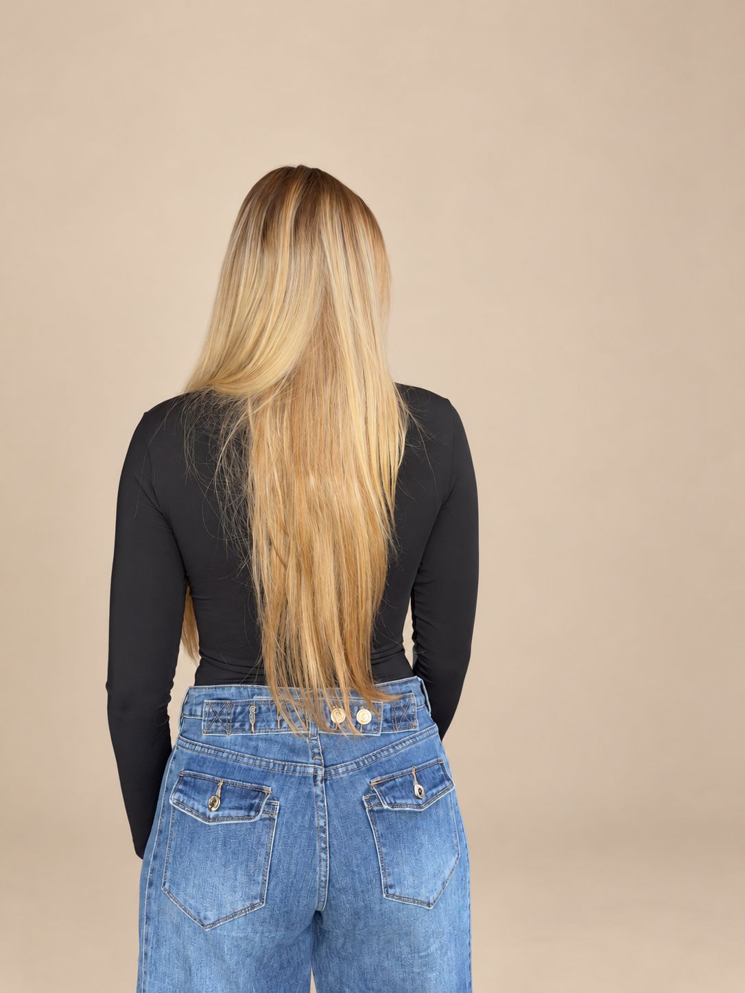 Holly Broek - Blauw