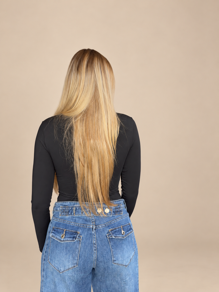 Holly Broek - Blauw