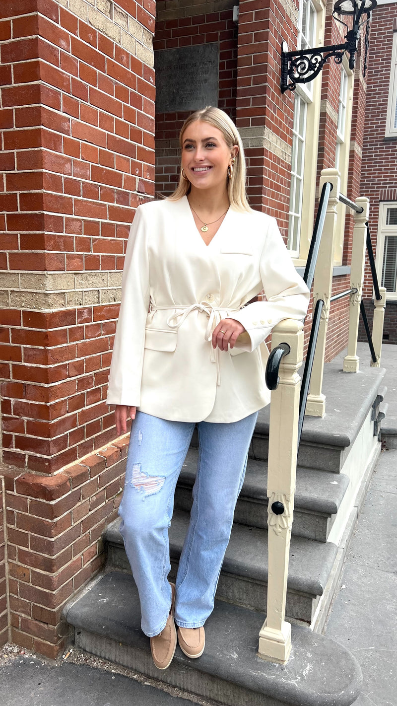Noé Blazer - White