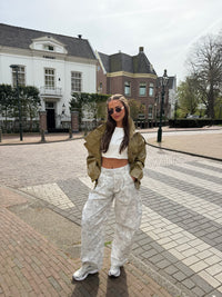 Lauren Jeans- - Wit Grijs