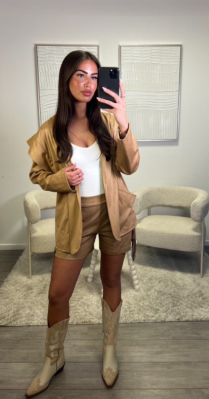 Ariana Jacket - Camel