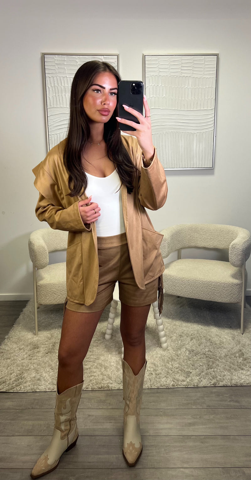 Ariana Jacket - Camel