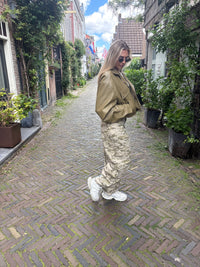 Army Jeans - Creme/Groen