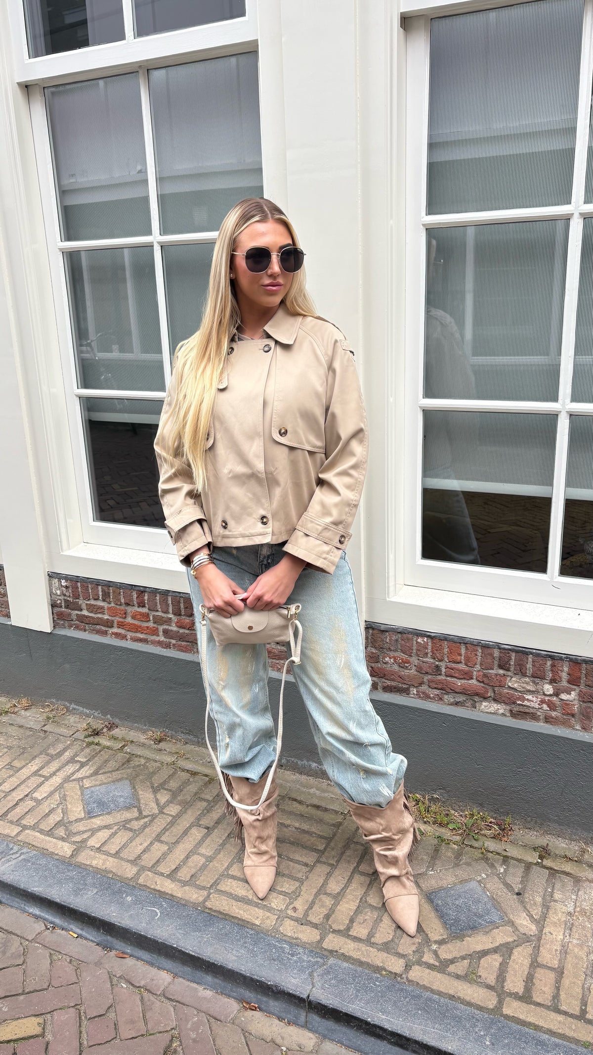 Nola Jacket - Beige