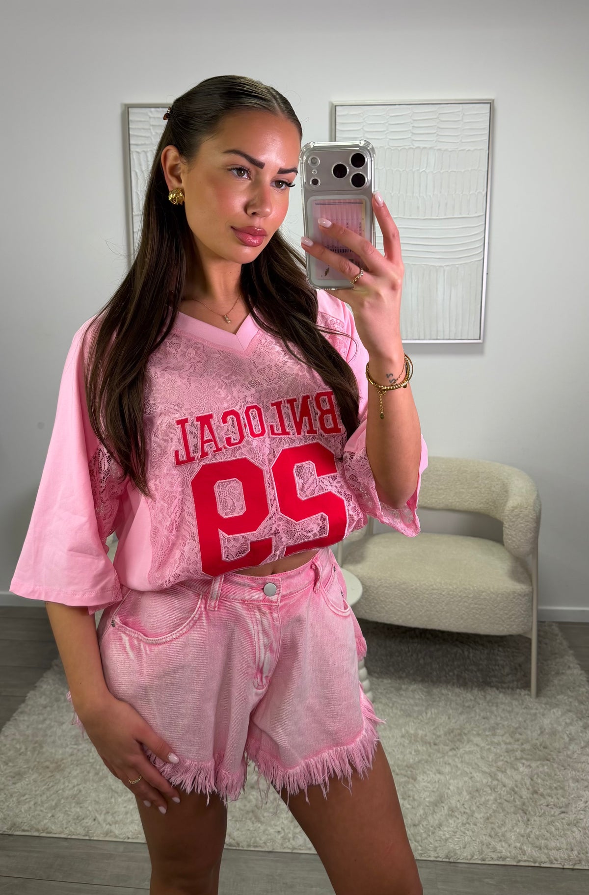 Noa Shirt - Roze