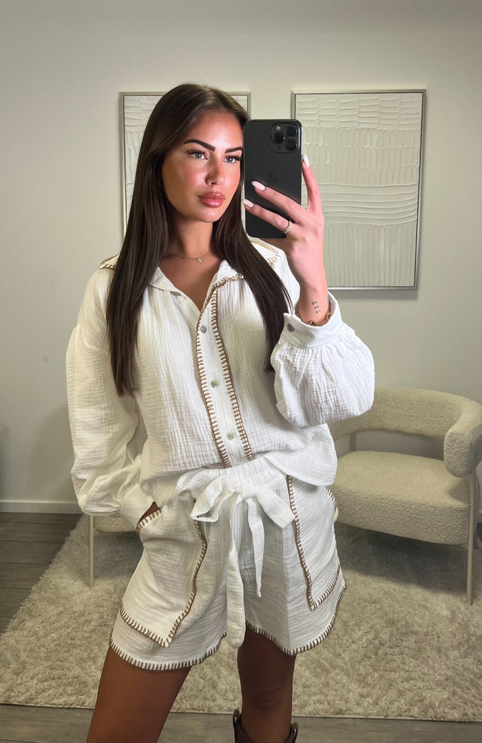 Josine Set - White