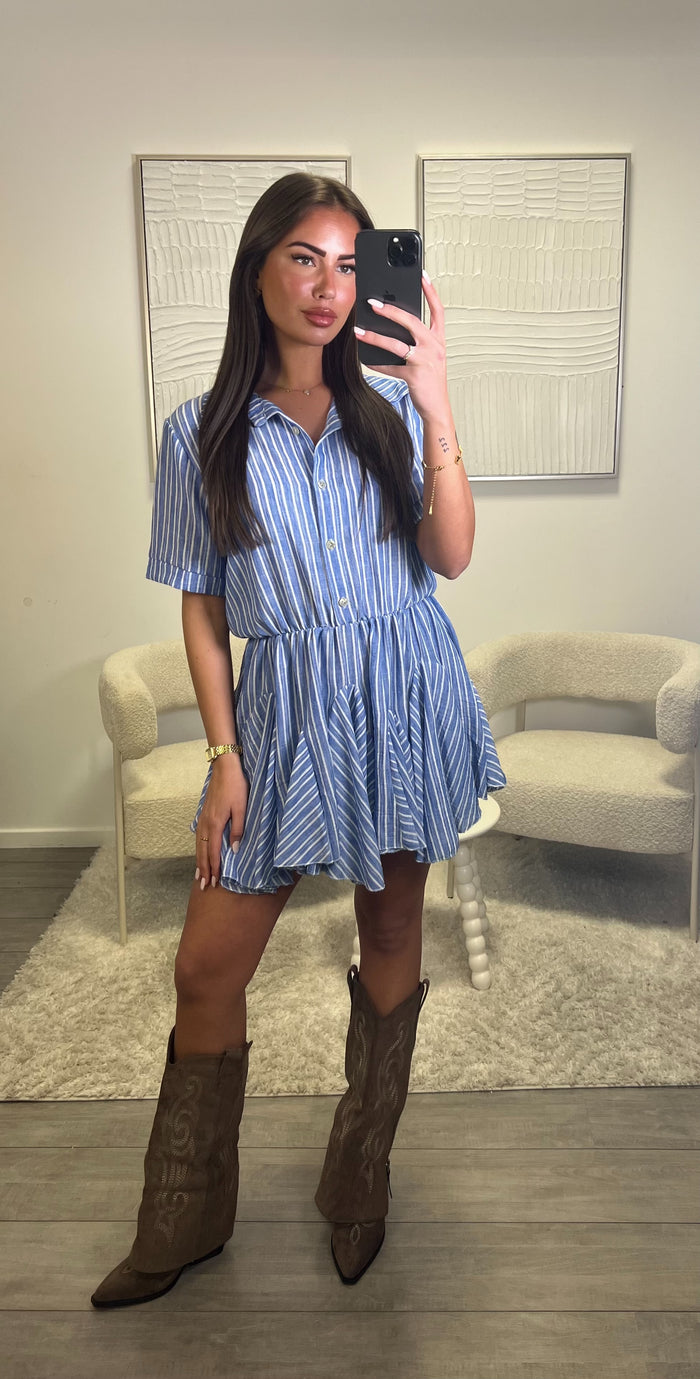 Tess Dress - Blue