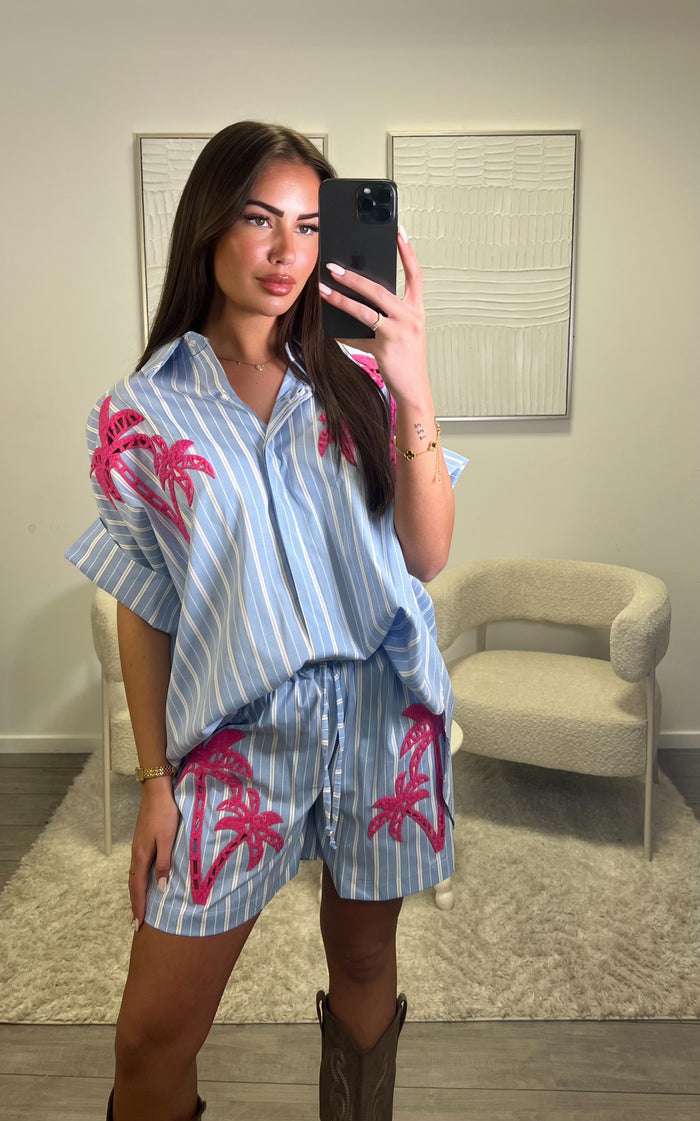 Elly Blouse - Blue