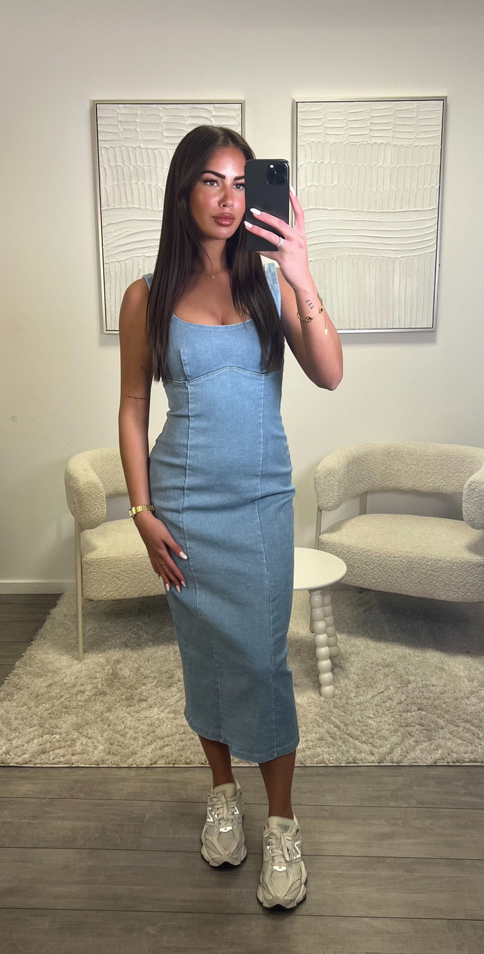 Esra Dress - Blue