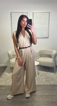 Cato Jumpsuit - Beige