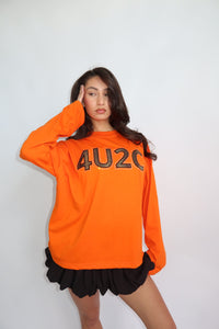 4U2C Longsleeve - Oranje