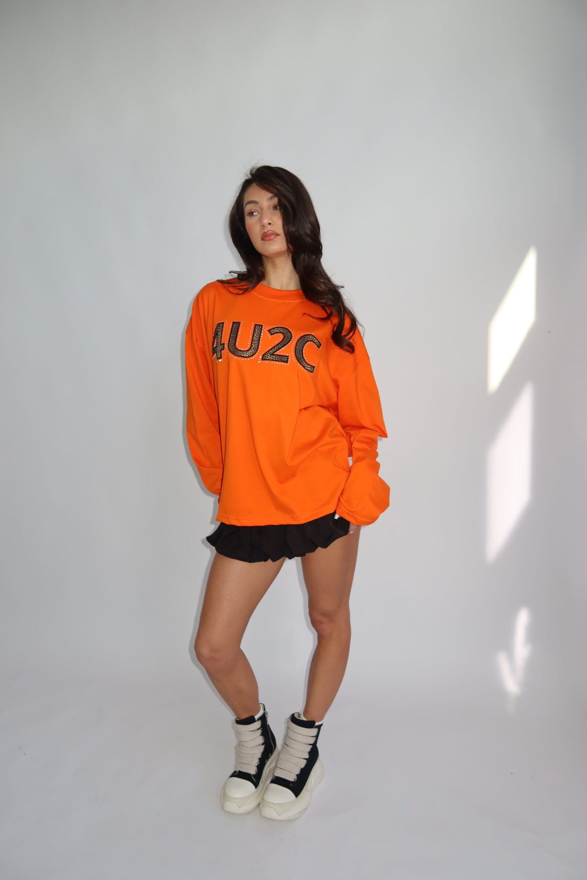 4U2C Longsleeve - Oranje