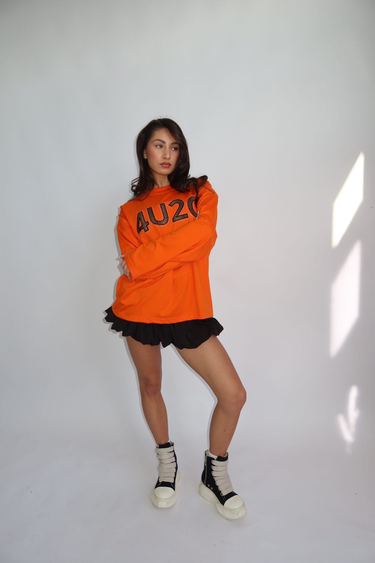 4U2C Longsleeve - Oranje