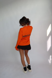 4U2C Longsleeve - Oranje
