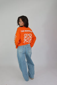 The Monogram Longsleeve - Oranje