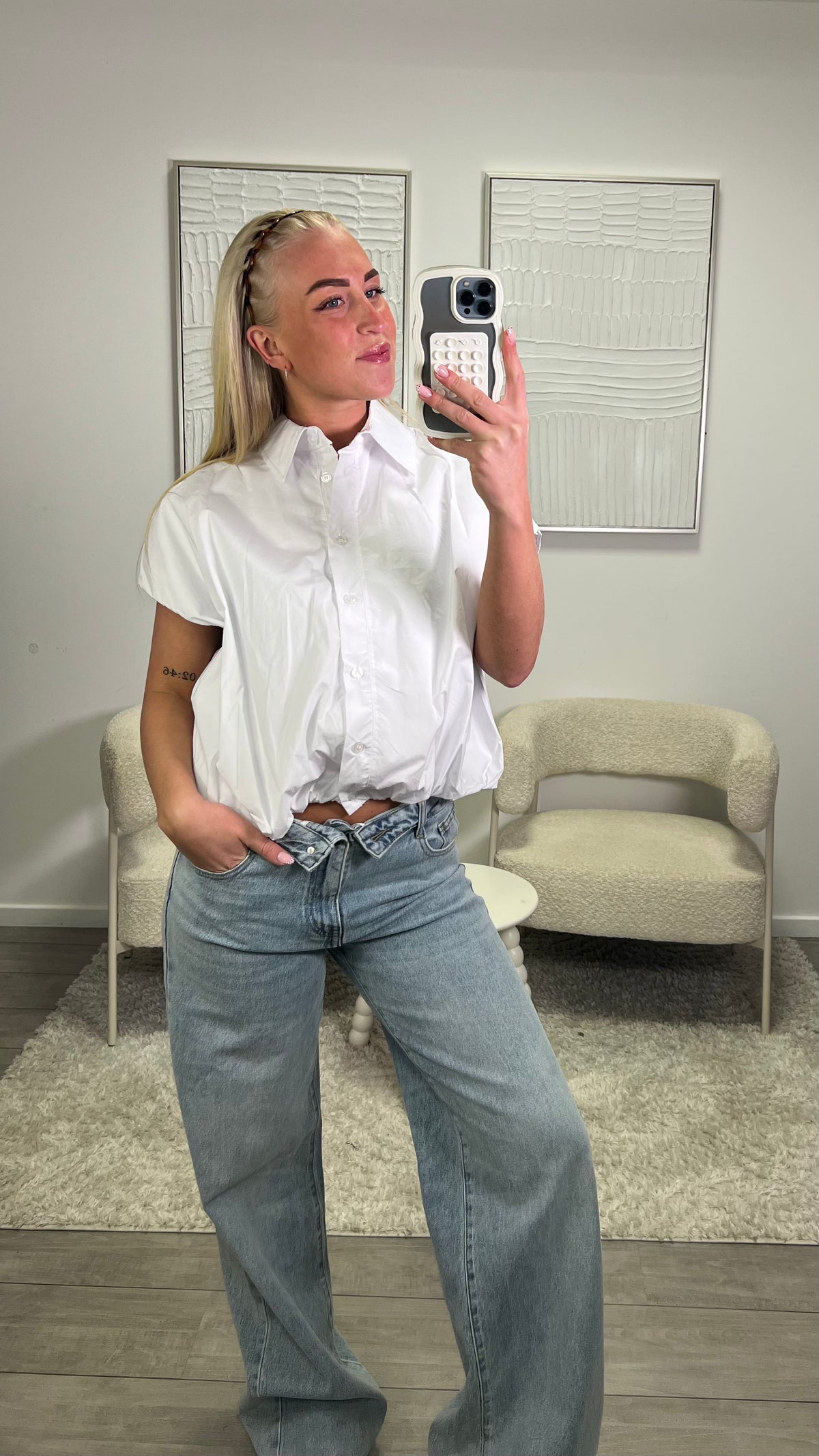 Livy Blouse - Wit