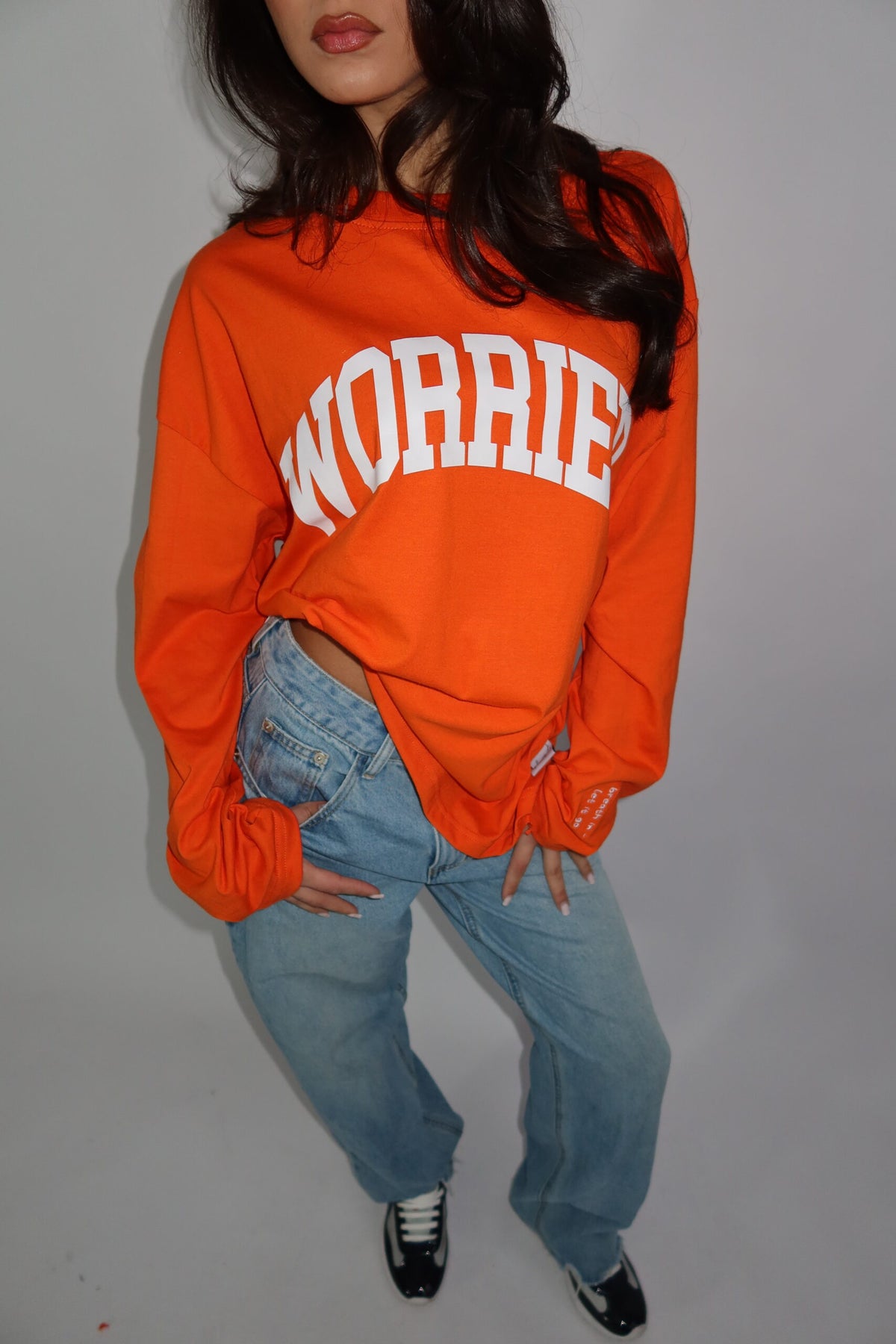 Worrier Longsleeve - Oranje