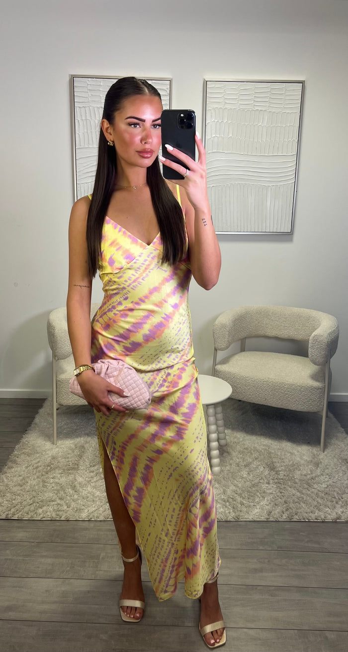 Lyna Dress - Yellow