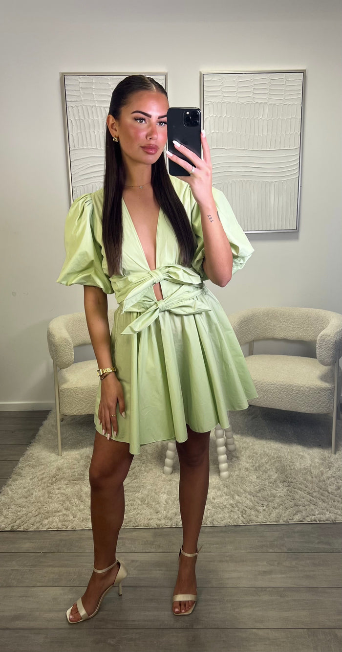 Rosa Dress - Mint
