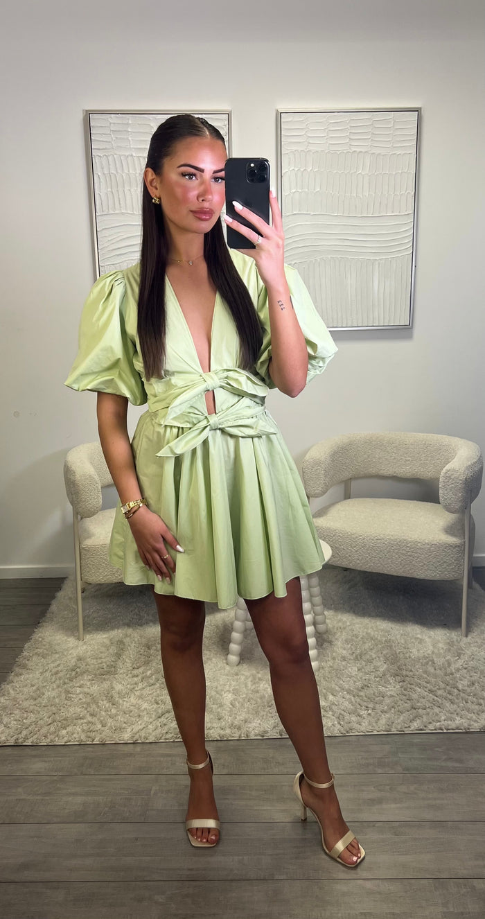 Rosa Dress - Mint