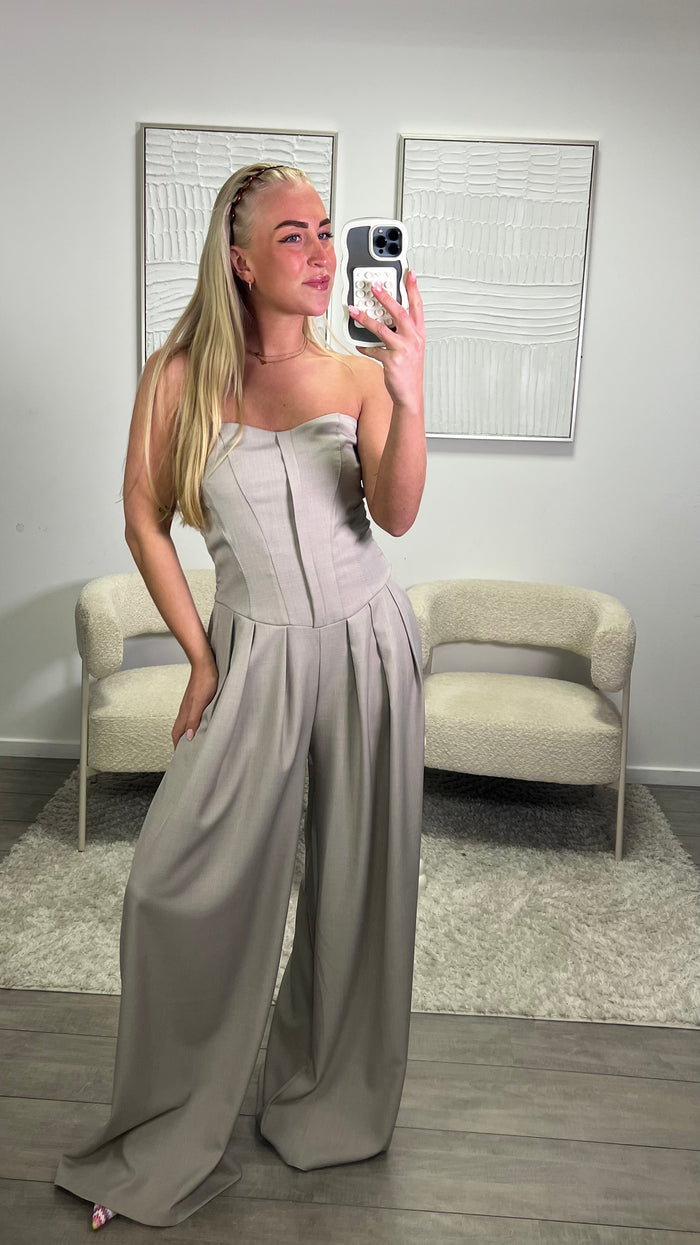 Nikki Jumpsuit - Beige