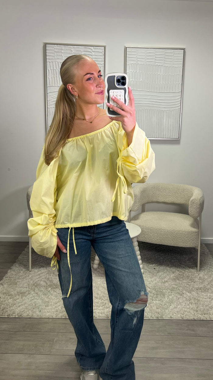 Ella Blouse - Geel