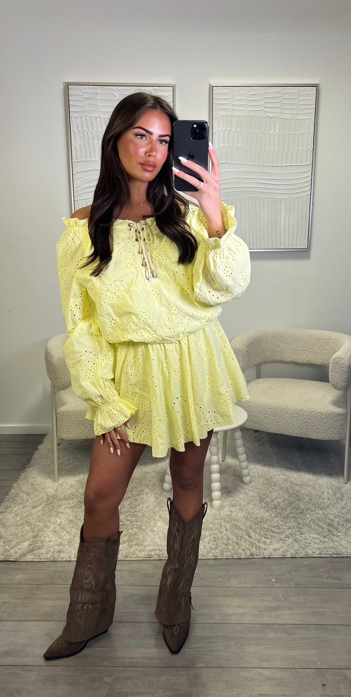 Gini Playsuit - Yellow