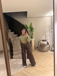 Nola Pantalon - Bruin