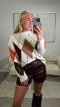 Milou Sweater - Checkered