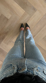 Glitter Jeans - Blue