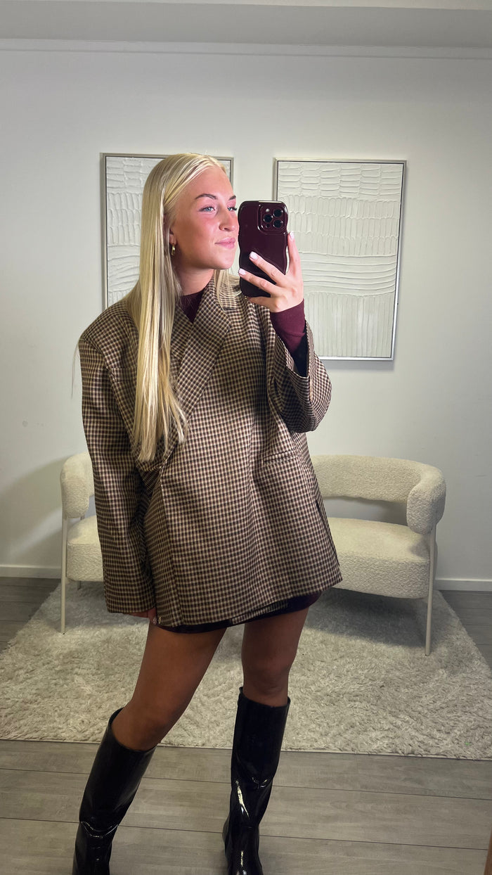 Gina Blazer - Brown