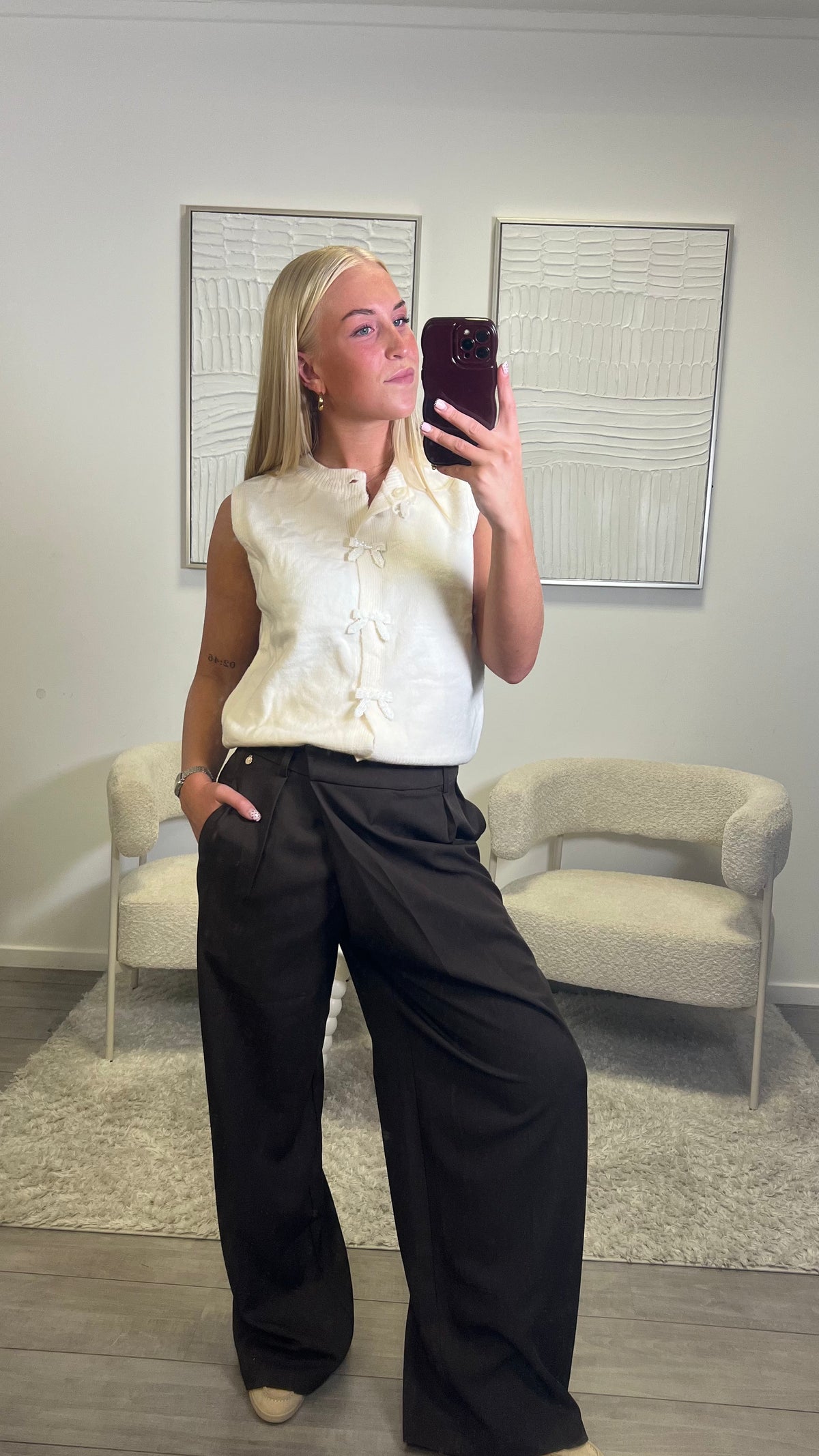Aurelie Top - Beige