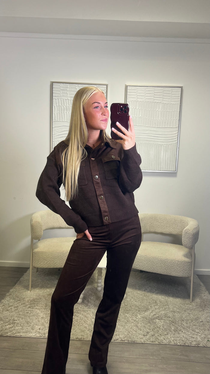 Ann Pants - Brown