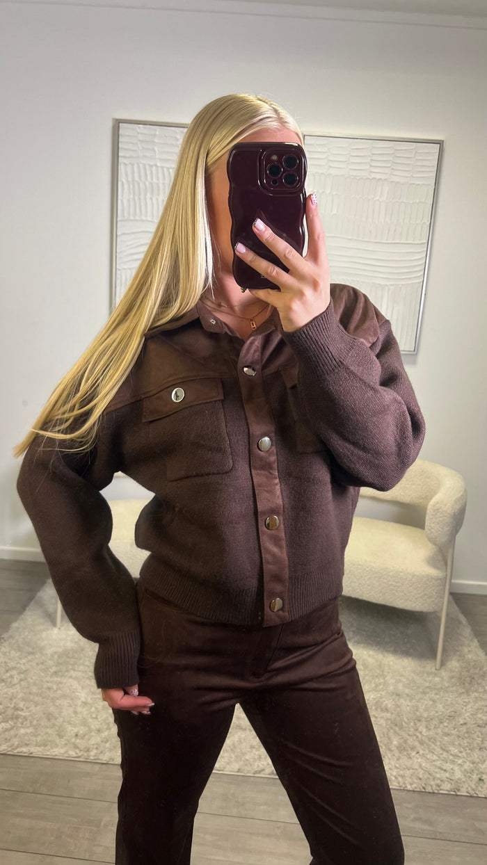 Ann Jacket - Brown