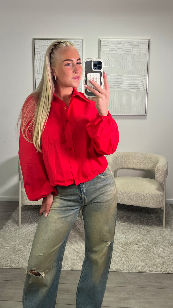 Jasmijn Blouse - Rood