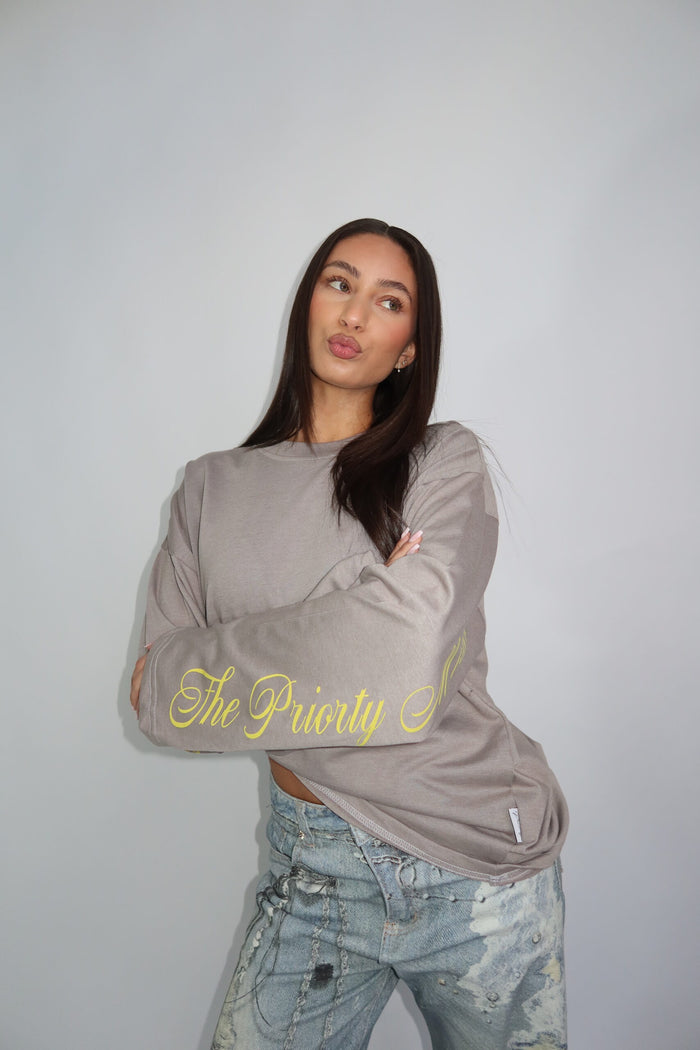 Chloe Longsleeve - Taupe