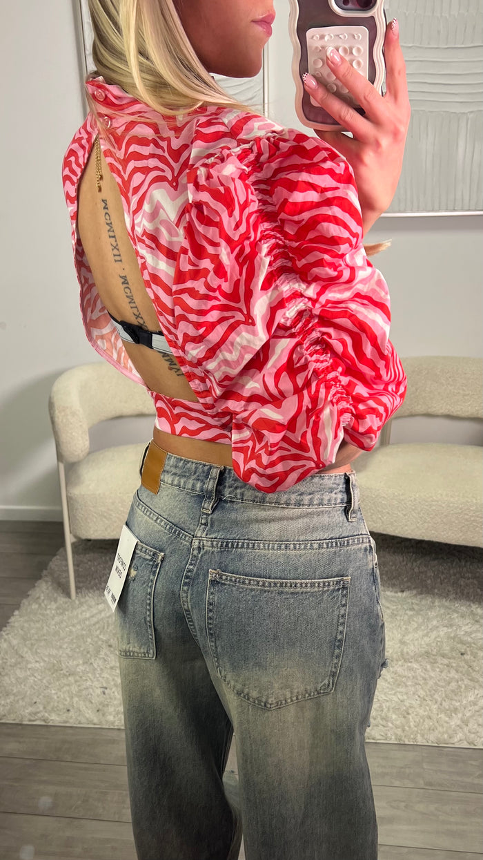 Vivian Blouse - Rood