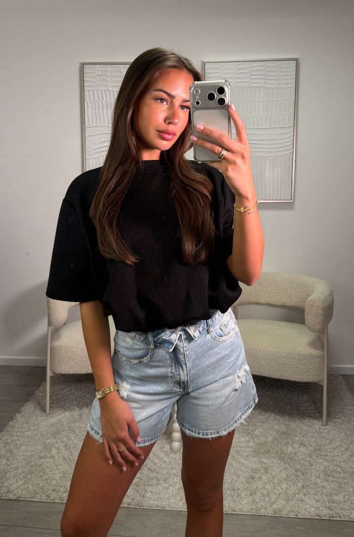Mia Shirt - Zwart