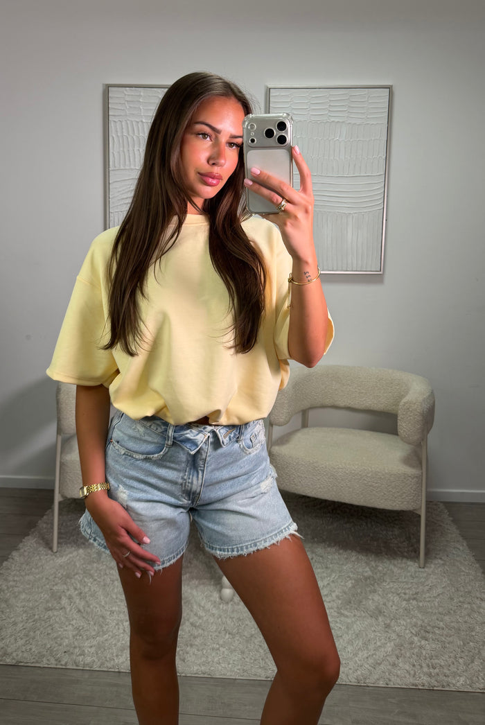 Mia Shirt - Geel