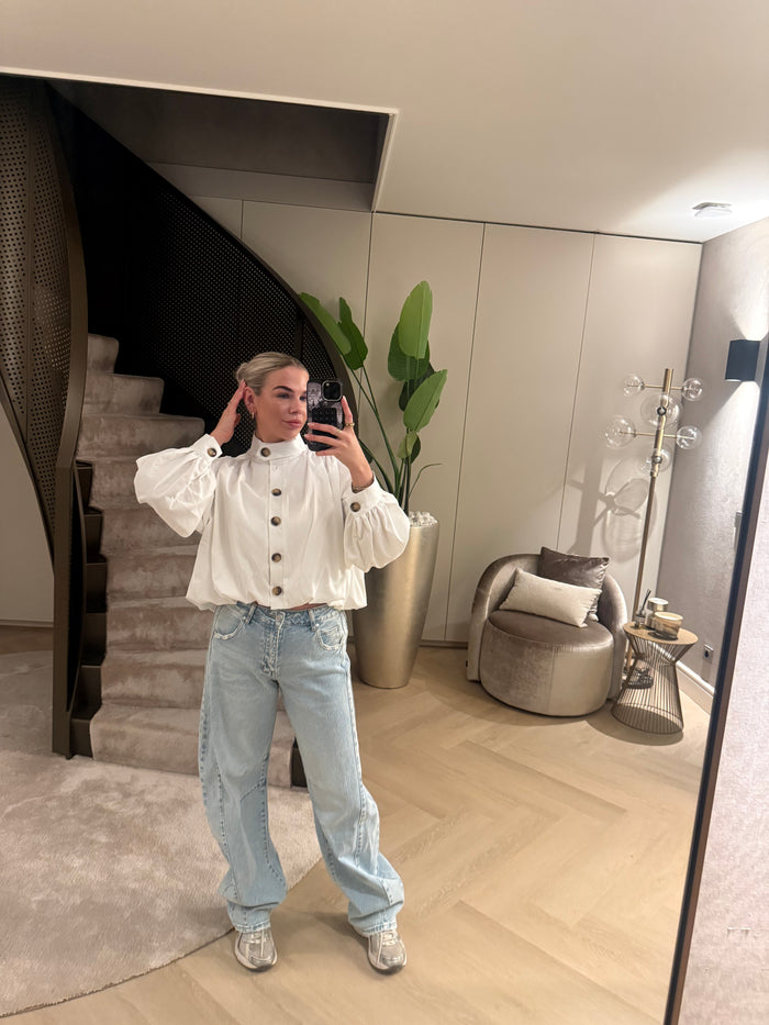 Quinty Blouse - Wit