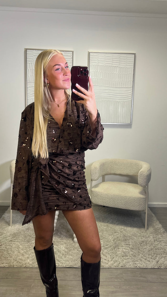 Devi Dress - Brown